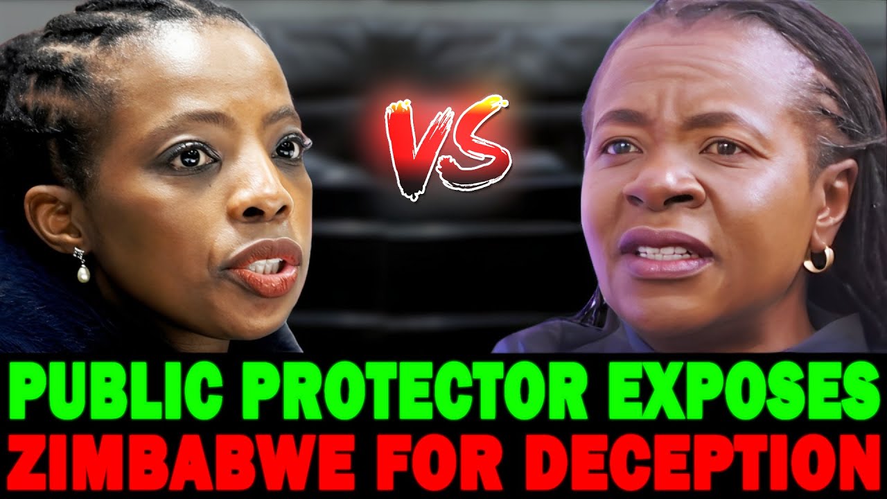 Public Protector DENIES Everything Said by Zimbabwe HRC: We Did Not Have Any Discussions with Them!