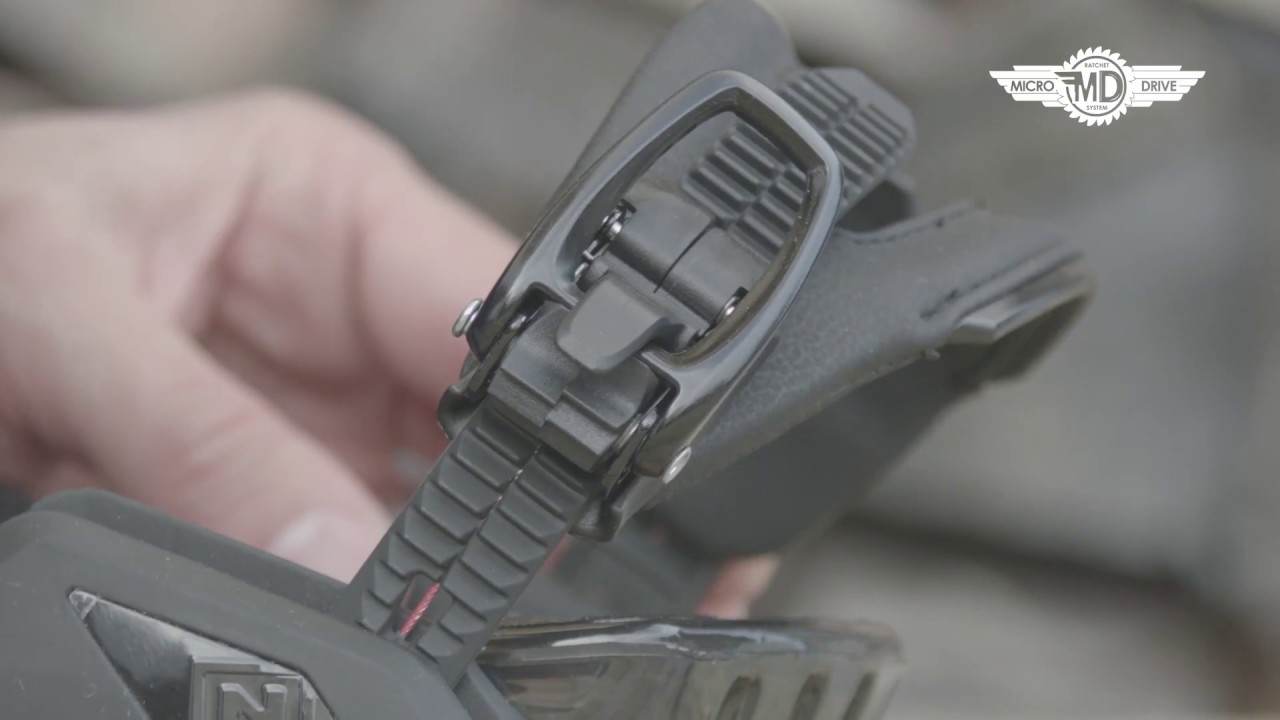 Introducing the Nitro Snowboard Binding´s Micro Drive Ratchet System