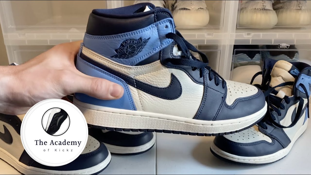 Air Jordan 1 High Obsidian - (Real Vs Rep + On-Foot)