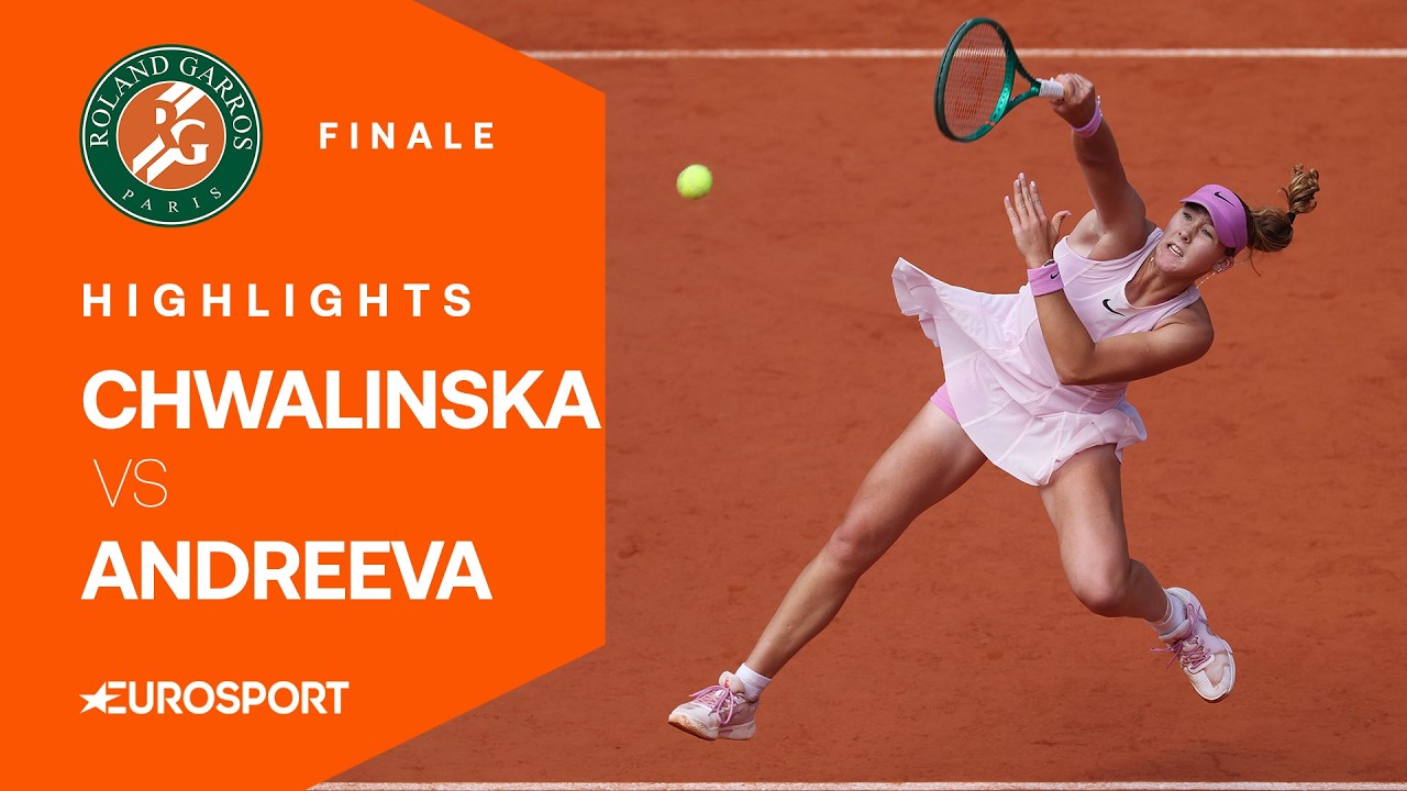 Andreeva im Finale gegen Qualifikantin Chwalinska | Highlights XXL deutsch | French Open 2026