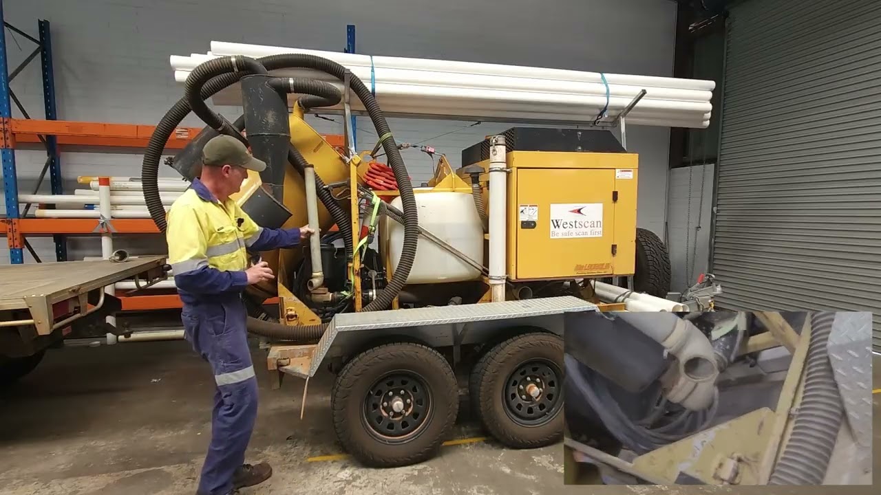 Vermeer Vacuum Excavator VSK30 -100 Diesel Repairs and Upgrades Part 1