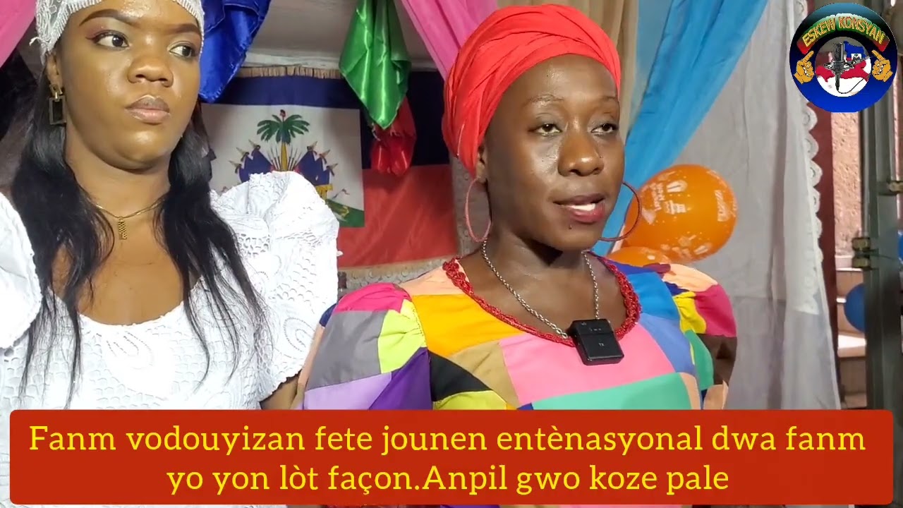Rasanbleman nasyonal vodouyizan ayisyen fete jounen entènasyonal dwa fanm yn lòt fason.Plis detay...