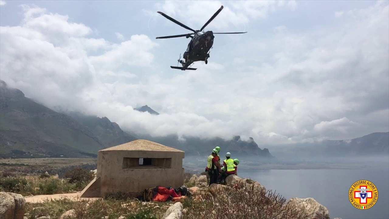 Esercitazione con Aeronautica Militare. San Vito Lo Capo (TP) 22 Maggio 2018