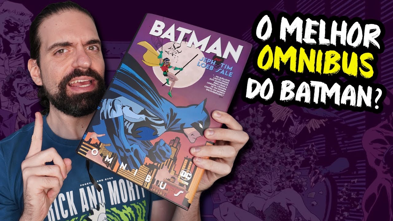 OMNIBUS Batman Por Jeph Loeb E Tim Sale - FASE COMPLETA!