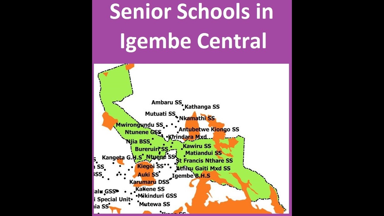 11 Senior Schools in Igembe Central [Constituency]