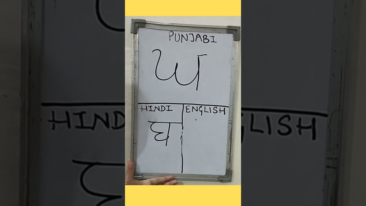 Learn Punjabi For Free | Ninth Alphabet of Punjabi Series | Learned Punjabi Online 