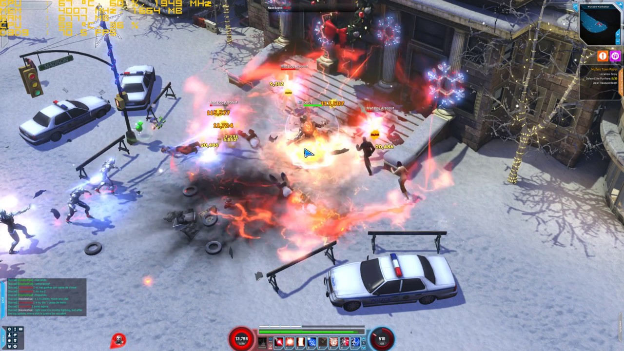 Marvel Heroes max settings at 4K