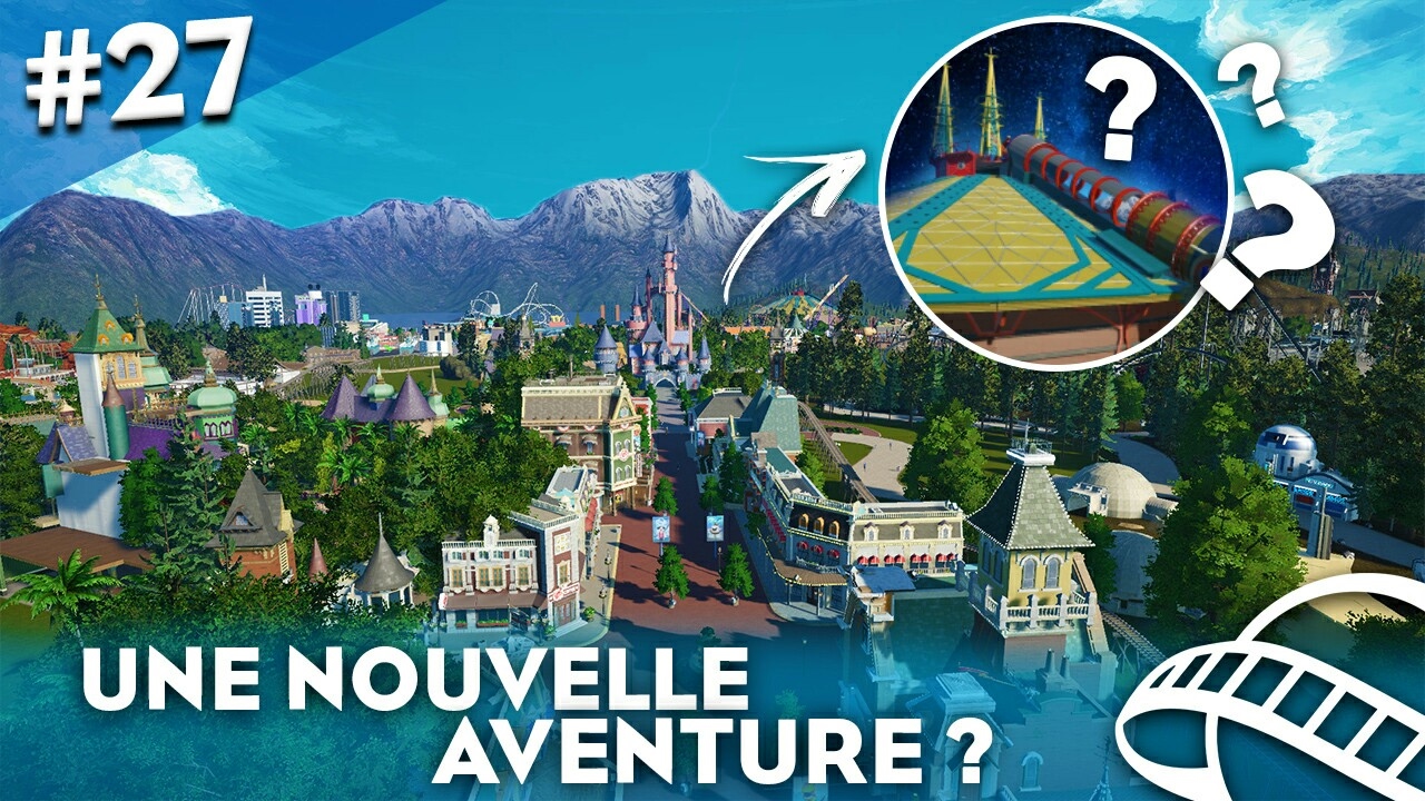UNE NOUVELLE AVENTURE INTERGALACTIQUE ? - Planet Coaster #27 - HD
