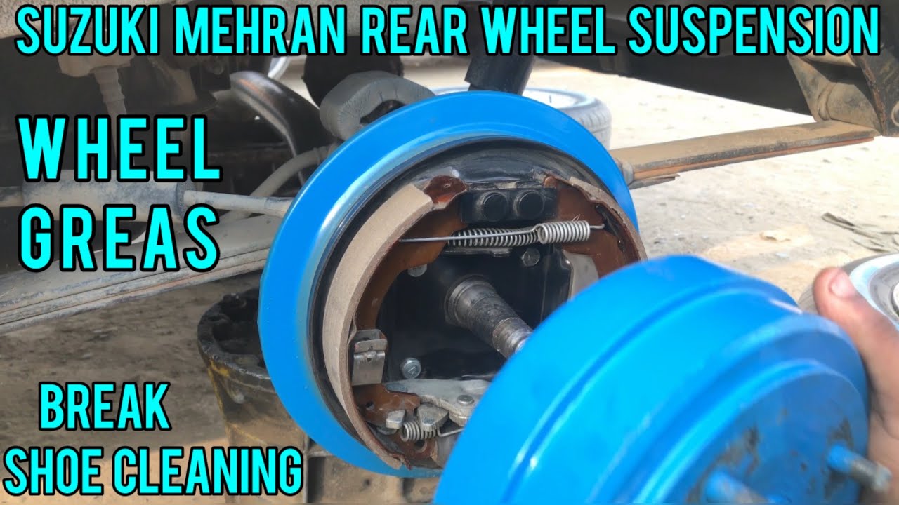 How to change Suzuki Mehran Rear Wheel Bearing
