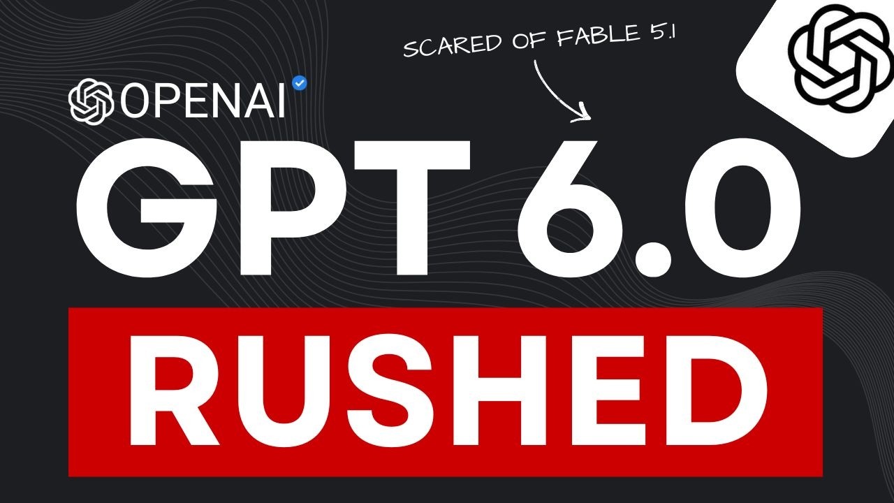 OpenAI торопится с выпуском GPT-6 из-за Fable 5.1!