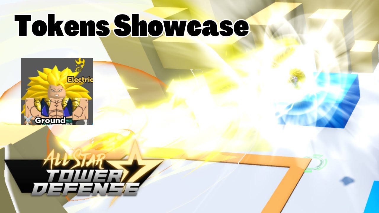 All Star Tower Defense Showcases: Tokens (Gotenks DragonBall Z) ROBLOX ASTD