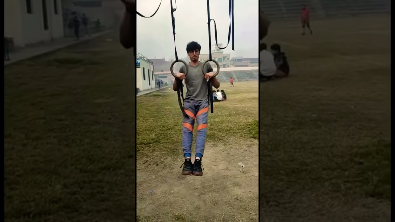 Muscle up to front lever assisted 