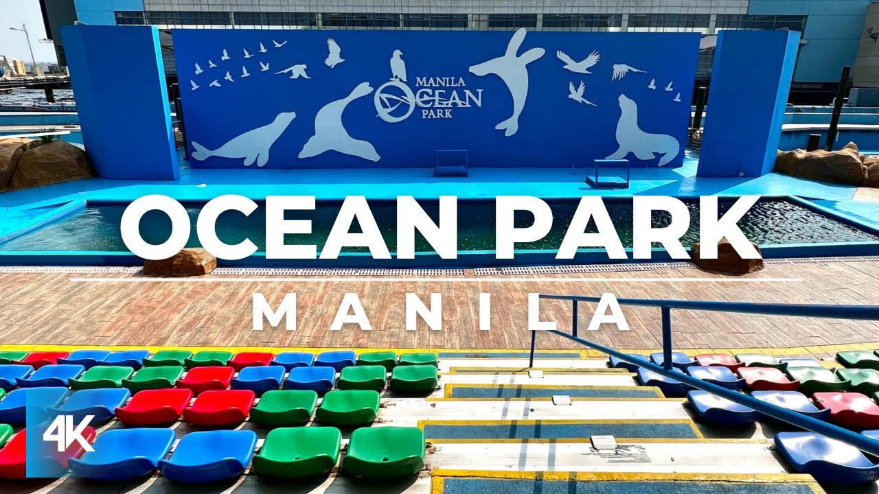Manila Ocean Park Walking Tour | Philippines | Attractions and Schedules | 4K | ETV