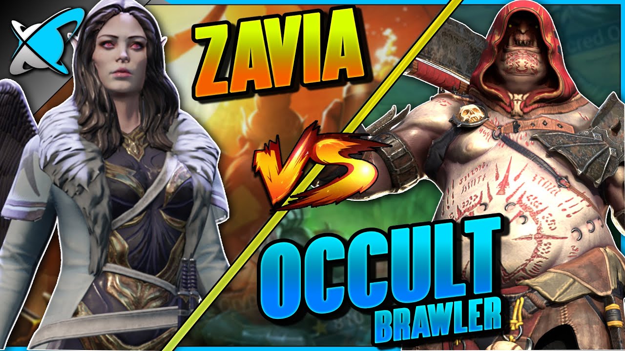 ZAVIA vs OCCULT BRAWLER | Best Clan Boss Poisoners Showdown !! | RAID: Shadow Legends