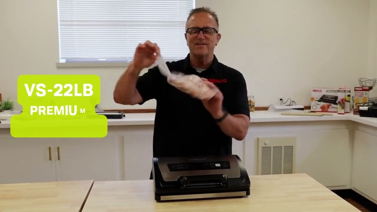 VS 22LB How to use NESCO Vacuum Sealers