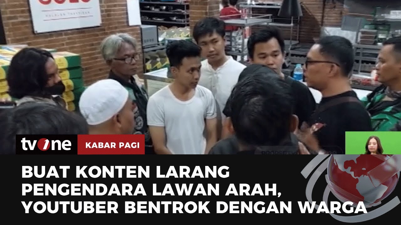Buat Konten Sosial Eksperimen, Youtuber Bentrok dengan Warga | Kabar Pagi tvOne