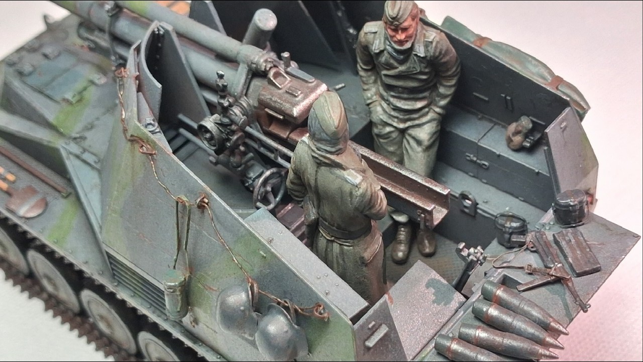 Tamiya Wespe Project - Update 4: Figures and Accessories
