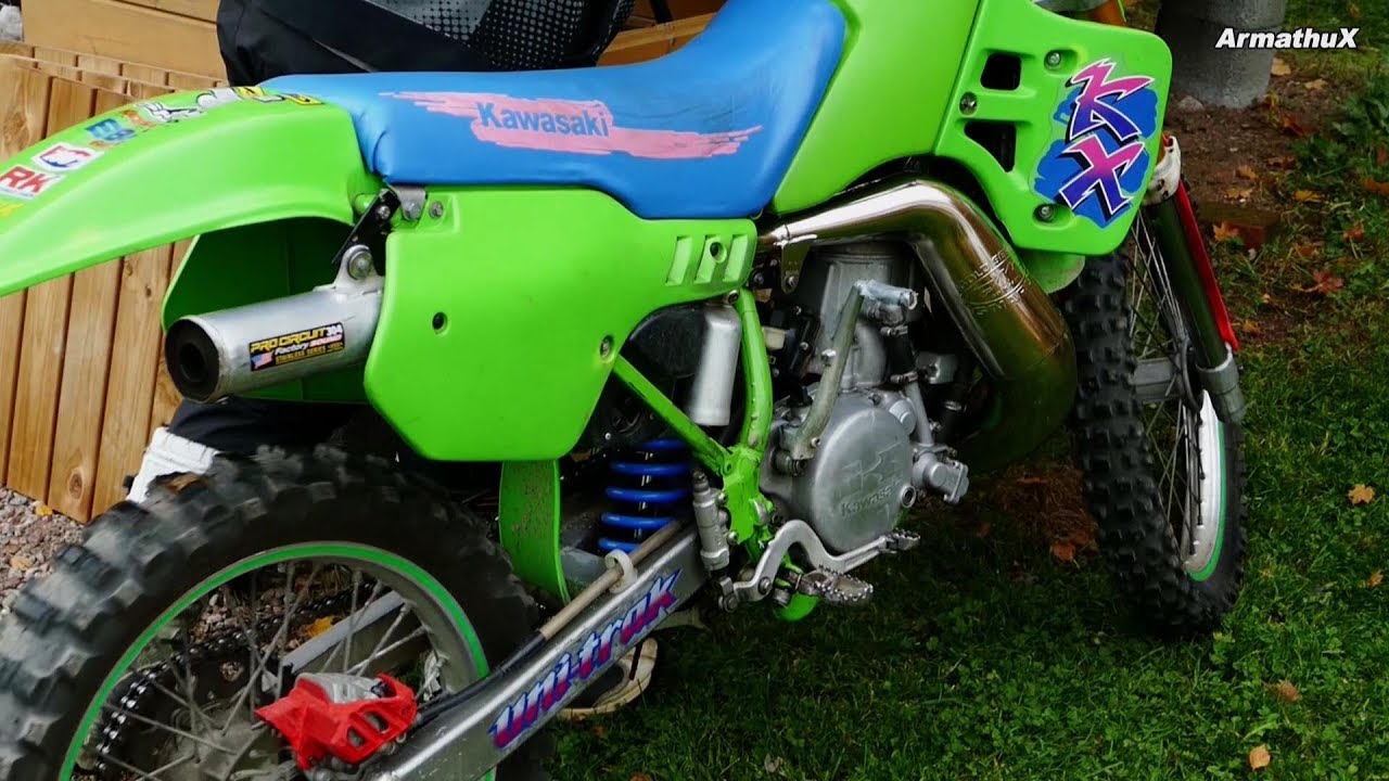 Kawasaki KX500 2-Stroke | Coldstart Warm up (Raw Sounds)