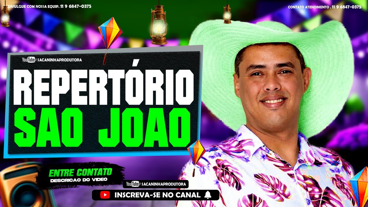 REPERTORIO PRA AGITAR SÃO JOÃO || REI DA CACIMBINHA