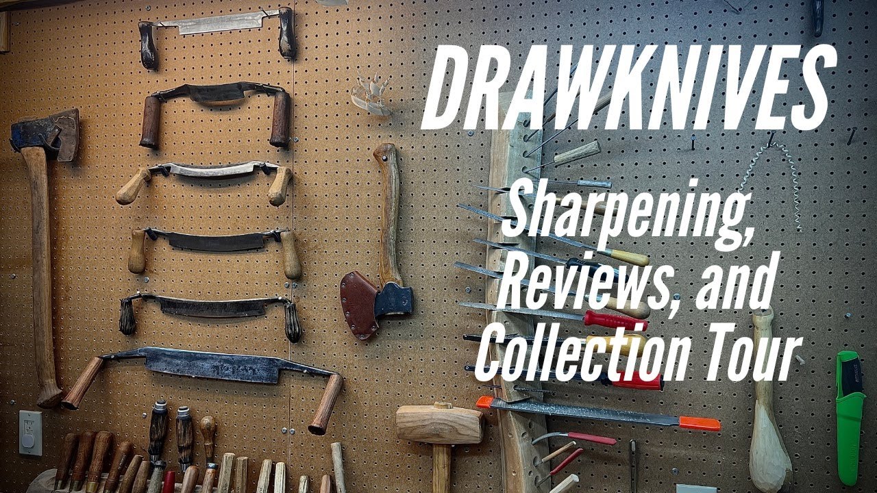 Drawknives for Bow Making |  Sharpening, Recommendations, and my Vintage Collection