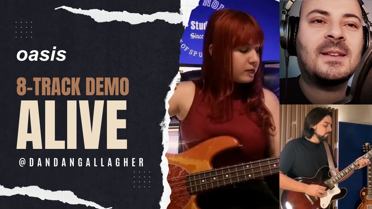 Dandan Gallagher - Alive (Oasis cover) feat. Monise Bianchi and JP Zarka