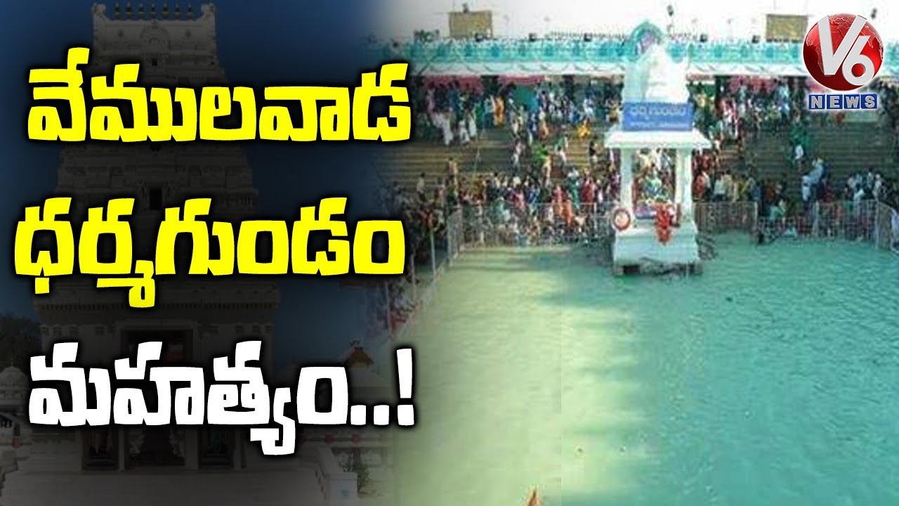 Special Story On Vemulavada Dharma Gundam | Mahashivratri | V6 News