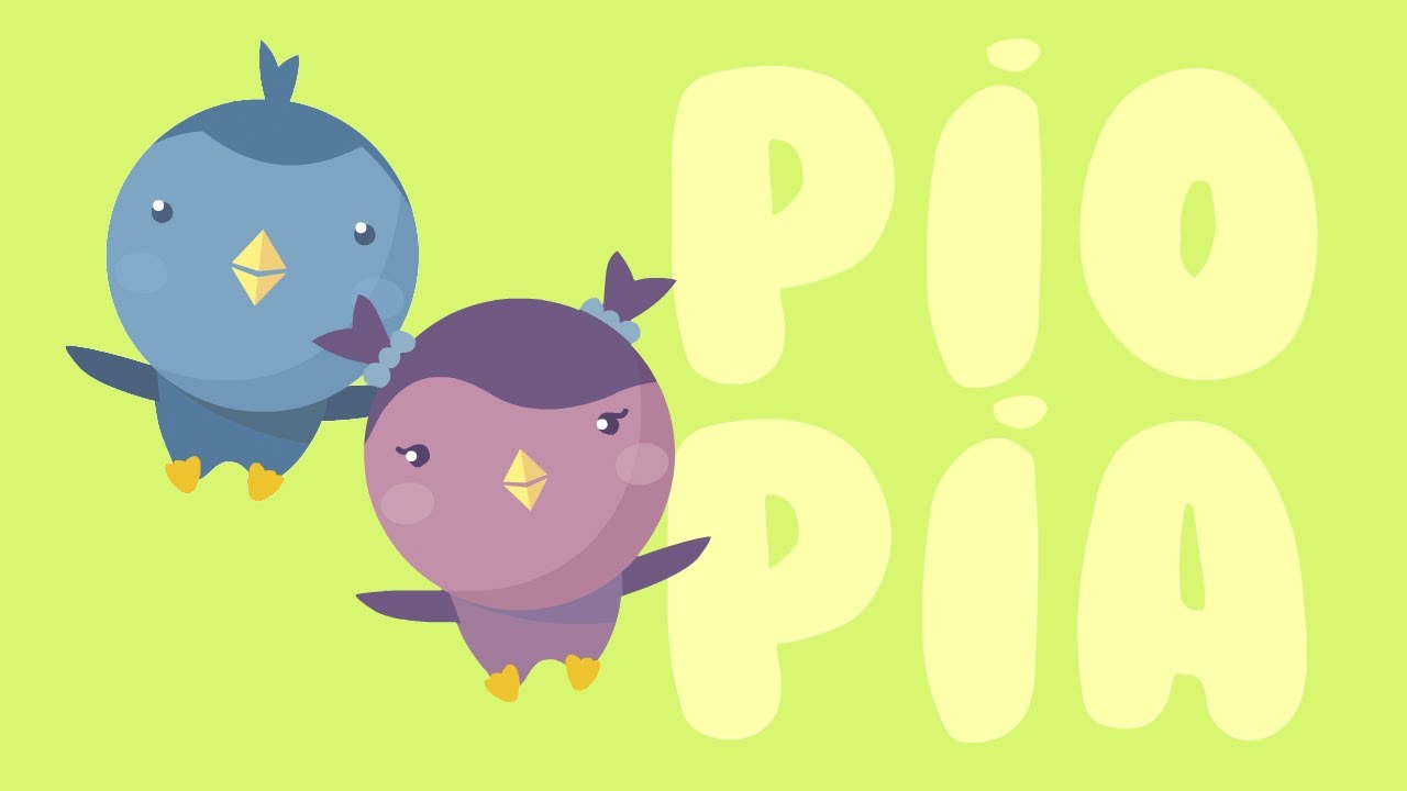 PÍO Y PÍA | Canción de los pajaritos hermanos | Nene León, videos para bebés