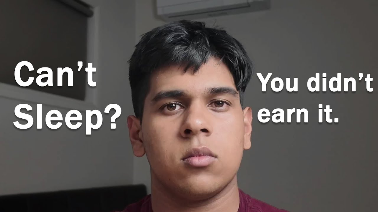 Can't fall asleep? Here's Why