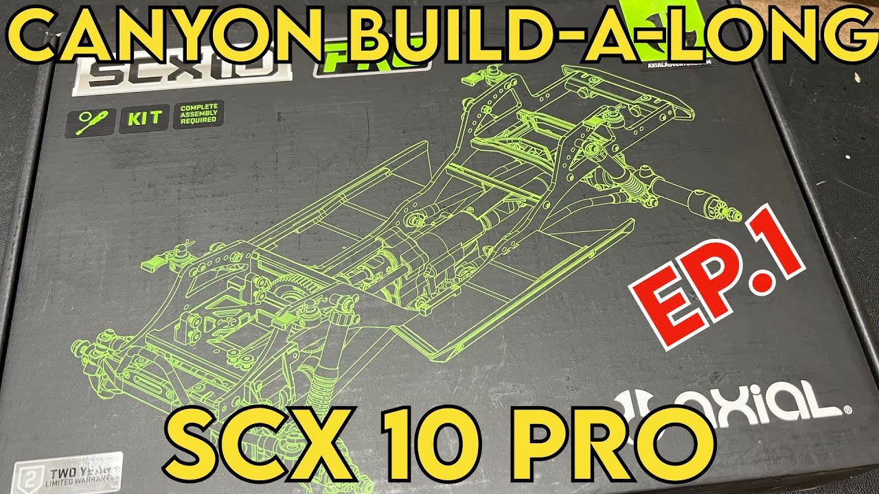 Crawler Canyon Build-A-Long Episode One: SCX10 Pro (Bag A)