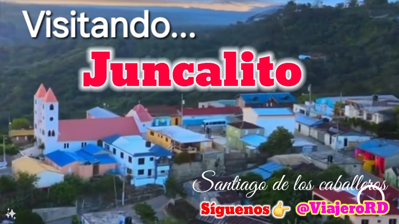 Por fin conocí el Juncalito, un pueblito hermoso que pertenece a Santiago.