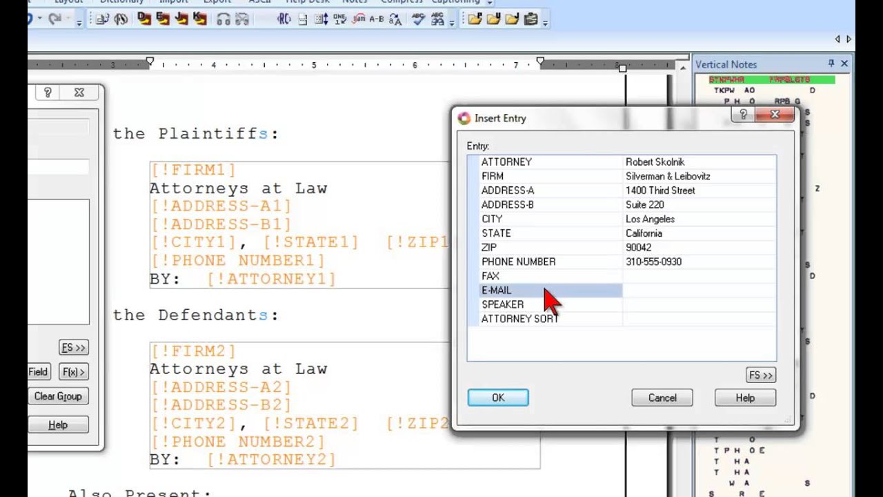CATalyst Training:  Fill in Field Group Fields
