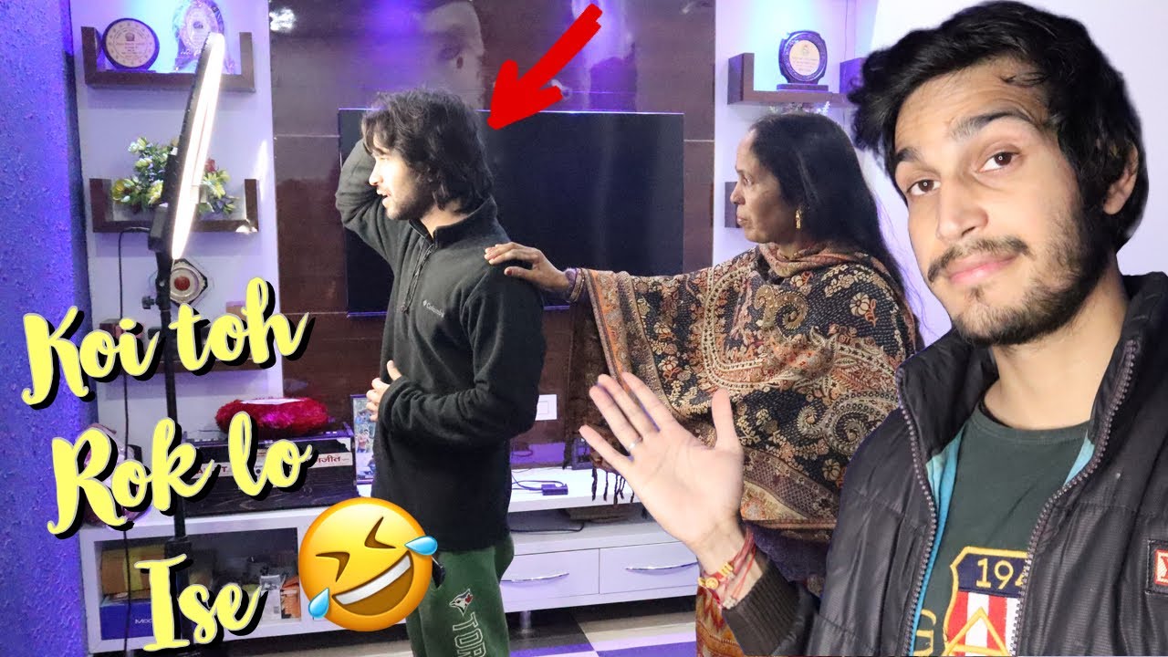 Pura din reels bna rah hai ye FT. @rohitbamola😂 *MUMMY PAPA SAB PRESHAN HAI*😓