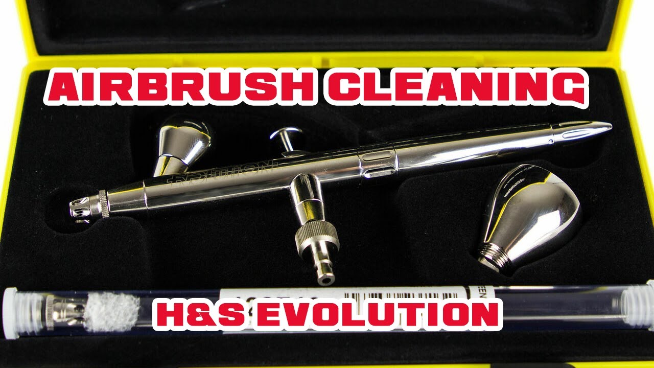 How to clean an Harder & Steenbeck Evolution Airbrush