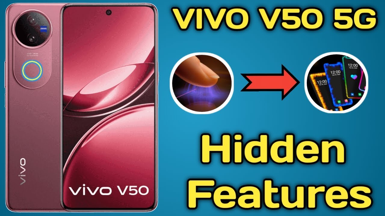 Vivo V50 Hidden Features | Vivo V50 tips and tricks