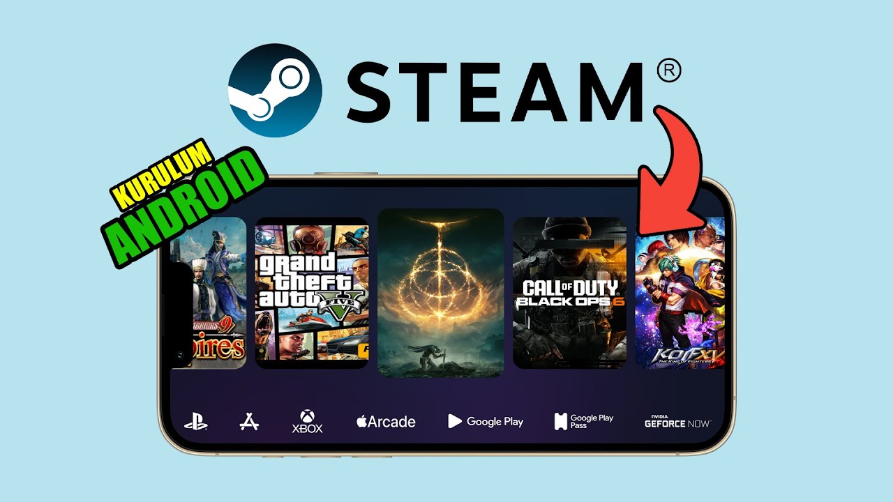 Steam Oyunları Android'e Nasıl İndirlir | PC Oyunlarını Mobilde Oynayın