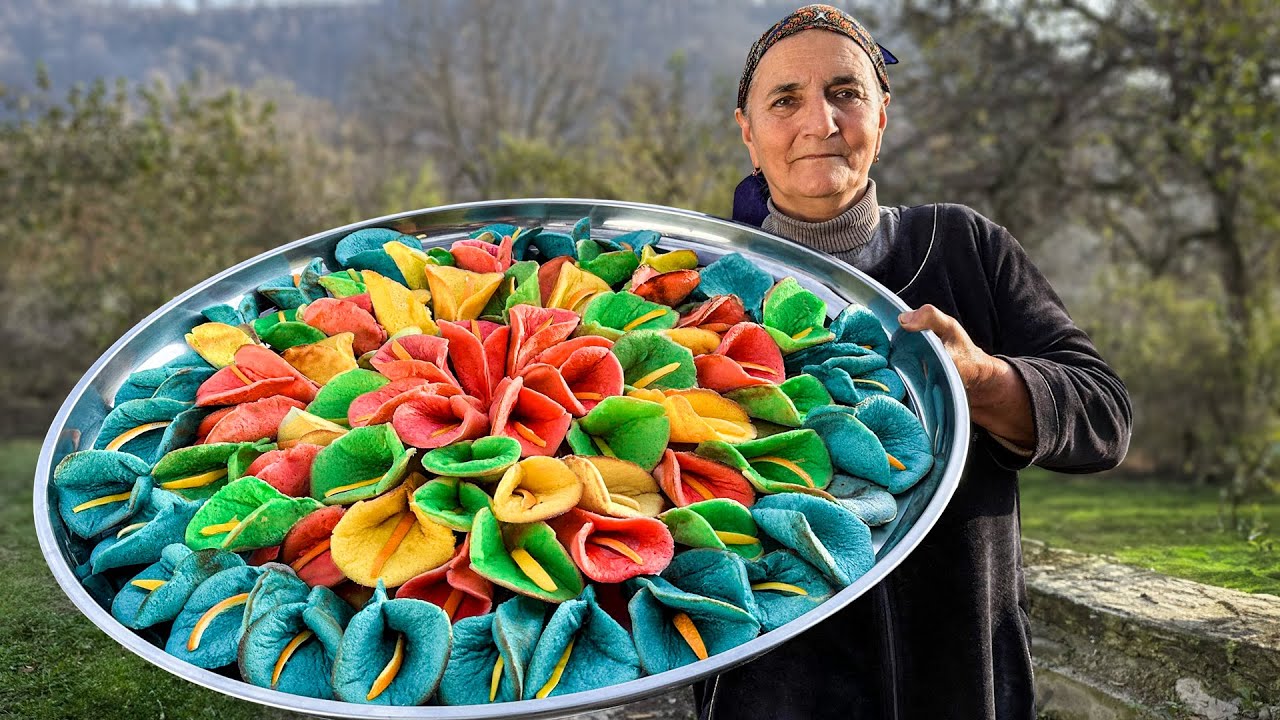 Delicious Color Fantasy made from Natural Ingredients! Bright Life in the Village
