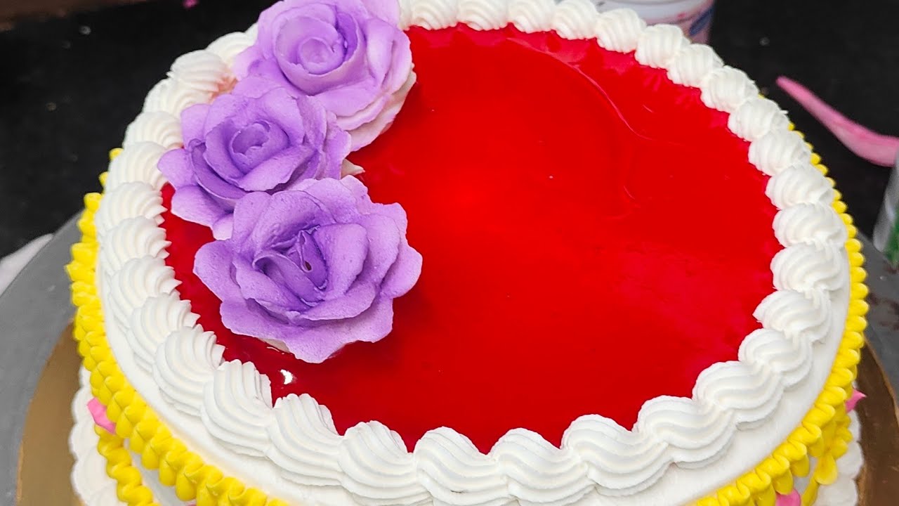 Buttercream cake making  is live