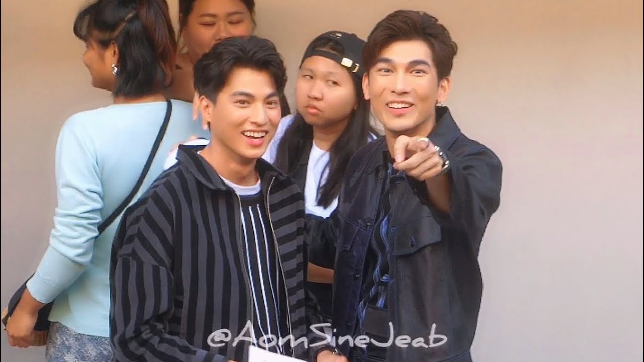 มิว vs กลัฟ รวมคู่หลังเสร็จงานเปิดตัวหนังสือธารไทป์ @เซ็นทรัลลาดพร้าว 07/12/2019