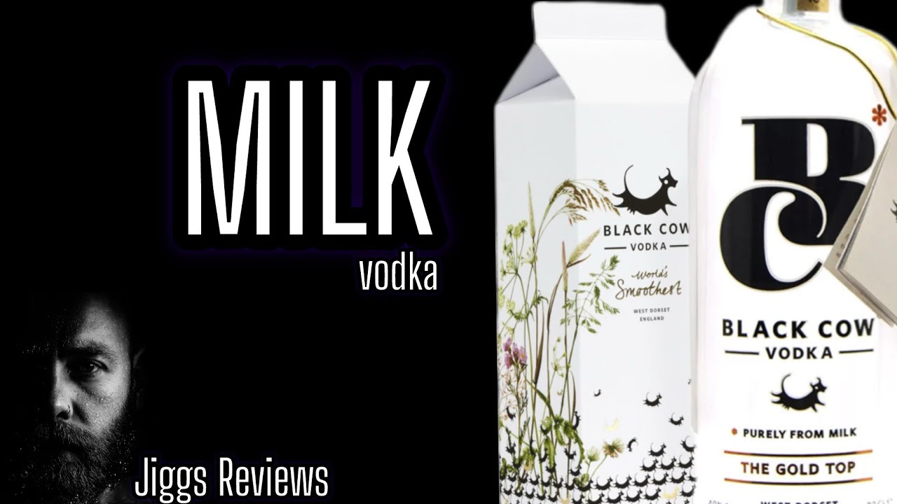 Lets Review an alcoholic cow! Black Cow Vodka Review