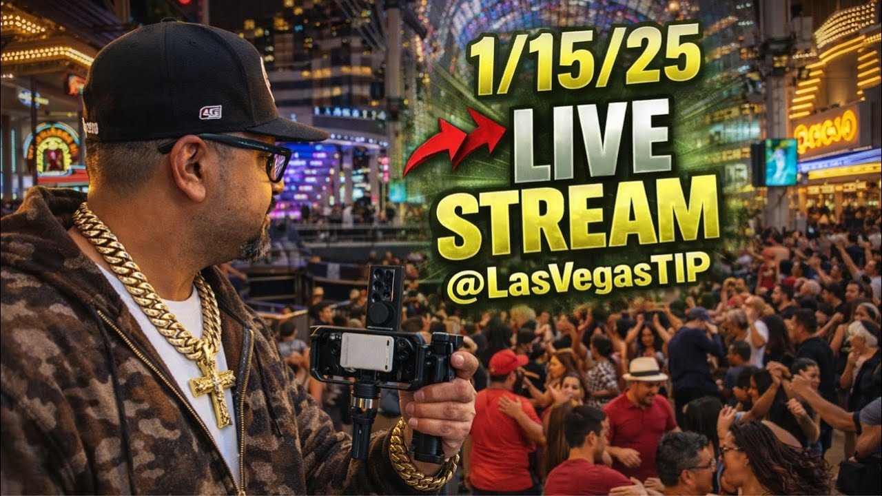 fremont street Experience 01/15/26