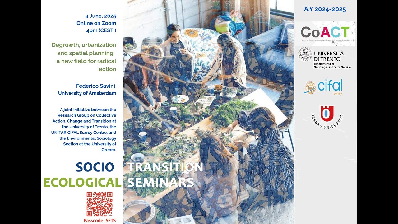 SETS seminar 4 June 2025 by Federico Savini, University of Amsterdam, The Netherlands