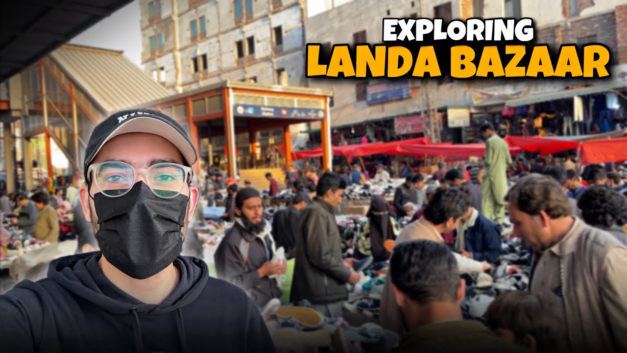 Exploring LANDA BAZAAR & ORANGE LINE METRO TRAIN In Lahore