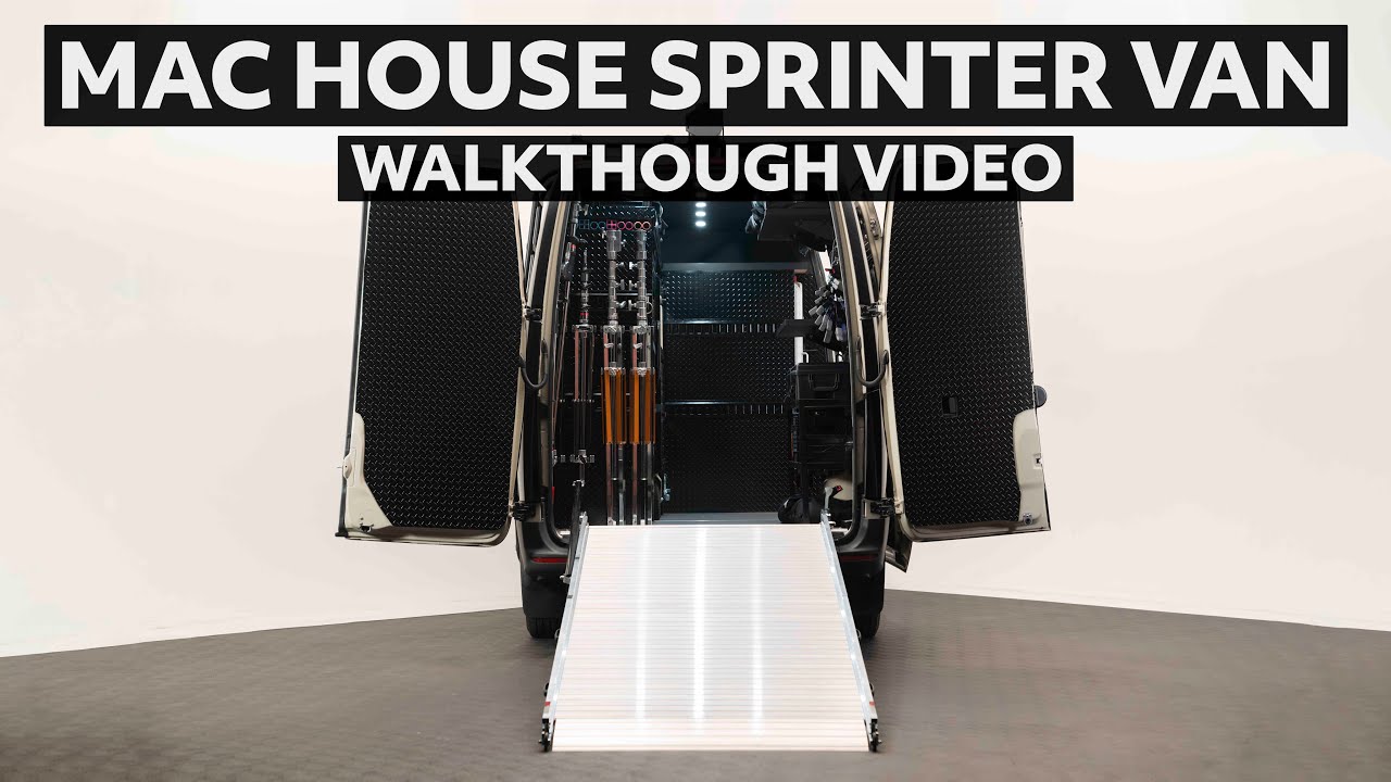 Mac House Production Sprinter Van | Walk-Thru Video