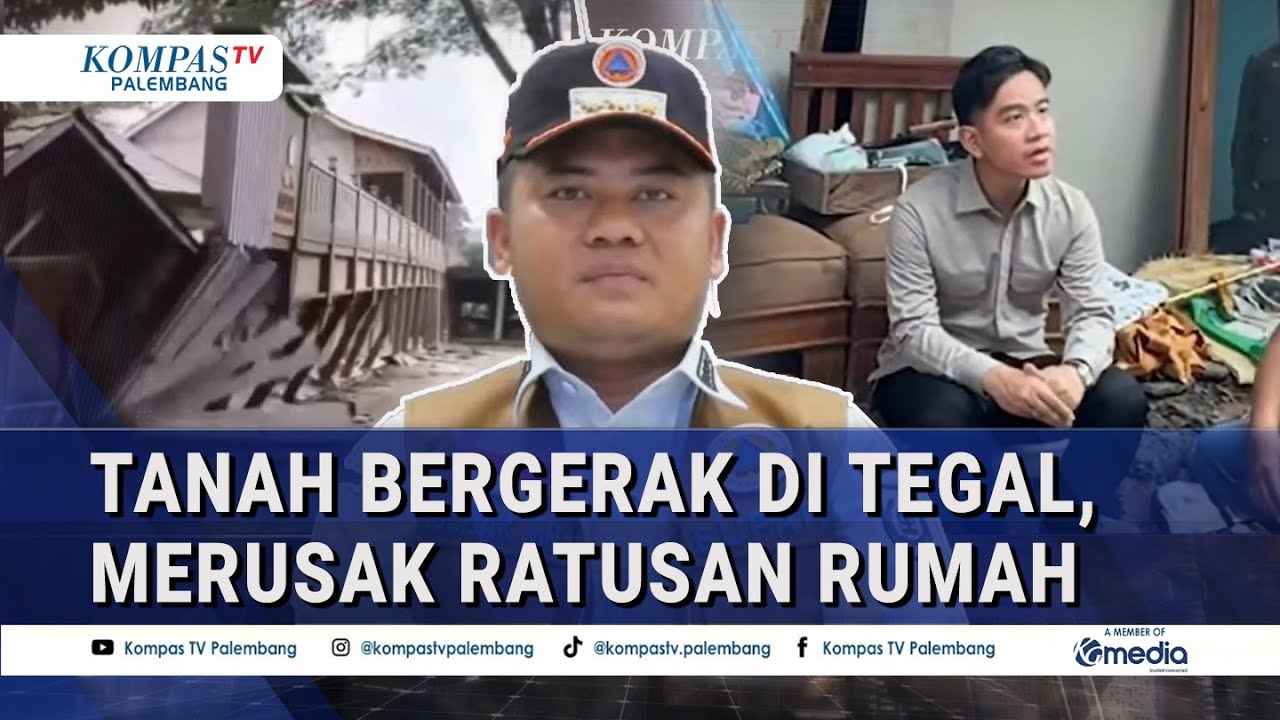 Wapres Gibran Tinjau naik Motor! Bupati Tegal Update Tanah Bergerak yang Rusak Ratusan Rumah