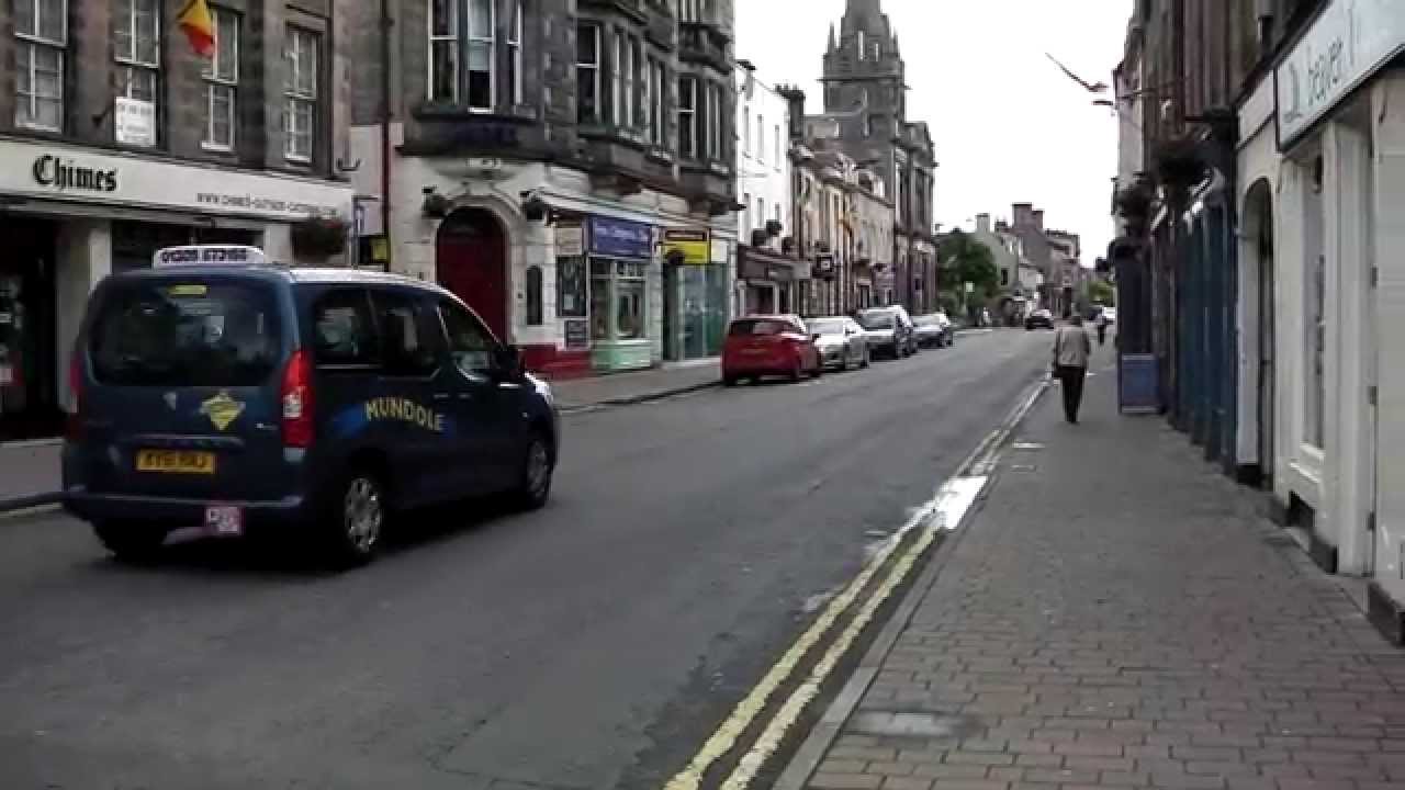 Town Centre, Forres, Morayshire, Scotland