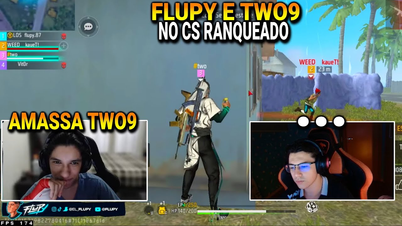 FLUPY CHAMOU O TWO9 PARA PEGAR TOP GLOBAL NO CS RANQUEADO, MAS ISSO ACONTECEU!!!