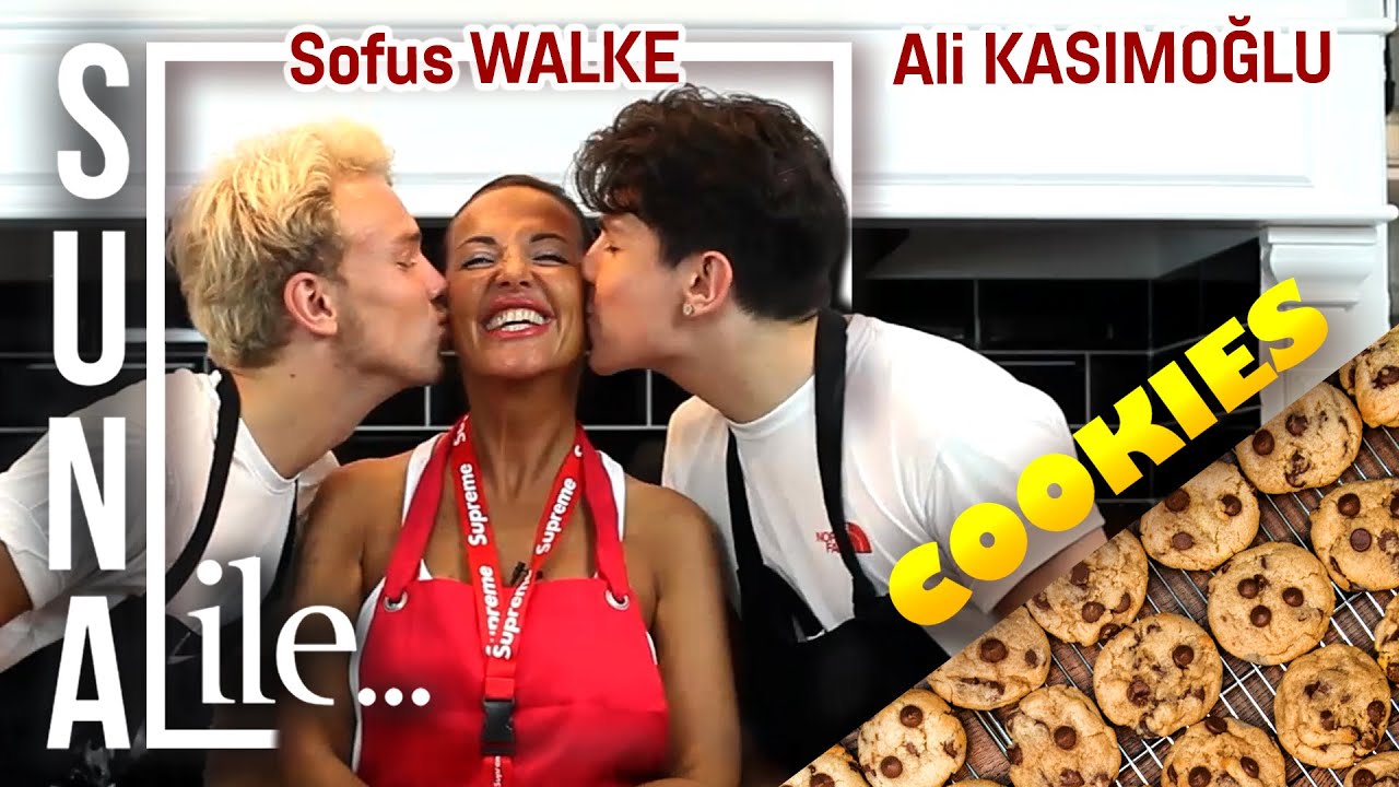 ALİ KASİMOGLU & SOFUS WOLKE İLE COOKİES TARİFİ  | SUNA İLE