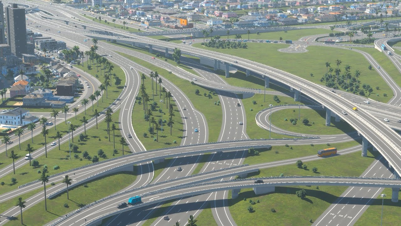 Cinematic Showcase of a Coastal Florida City | Cities Skylines 2: Coraline City