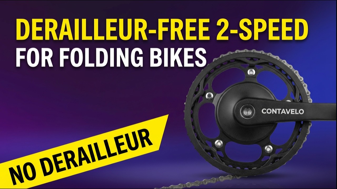 2-speed crankset for folding bikes specs, properties and price