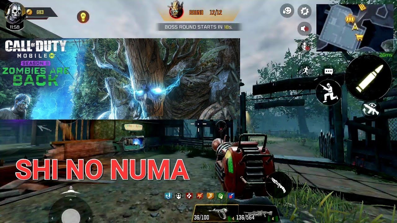 Full Solo Classic Zombies Shi No Numa Easter Egg (COD MOBILE ZOMBIES)